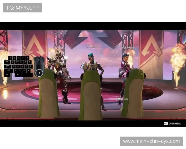 Apex三人同步推进一波结束，赢在团队默契的每一刻